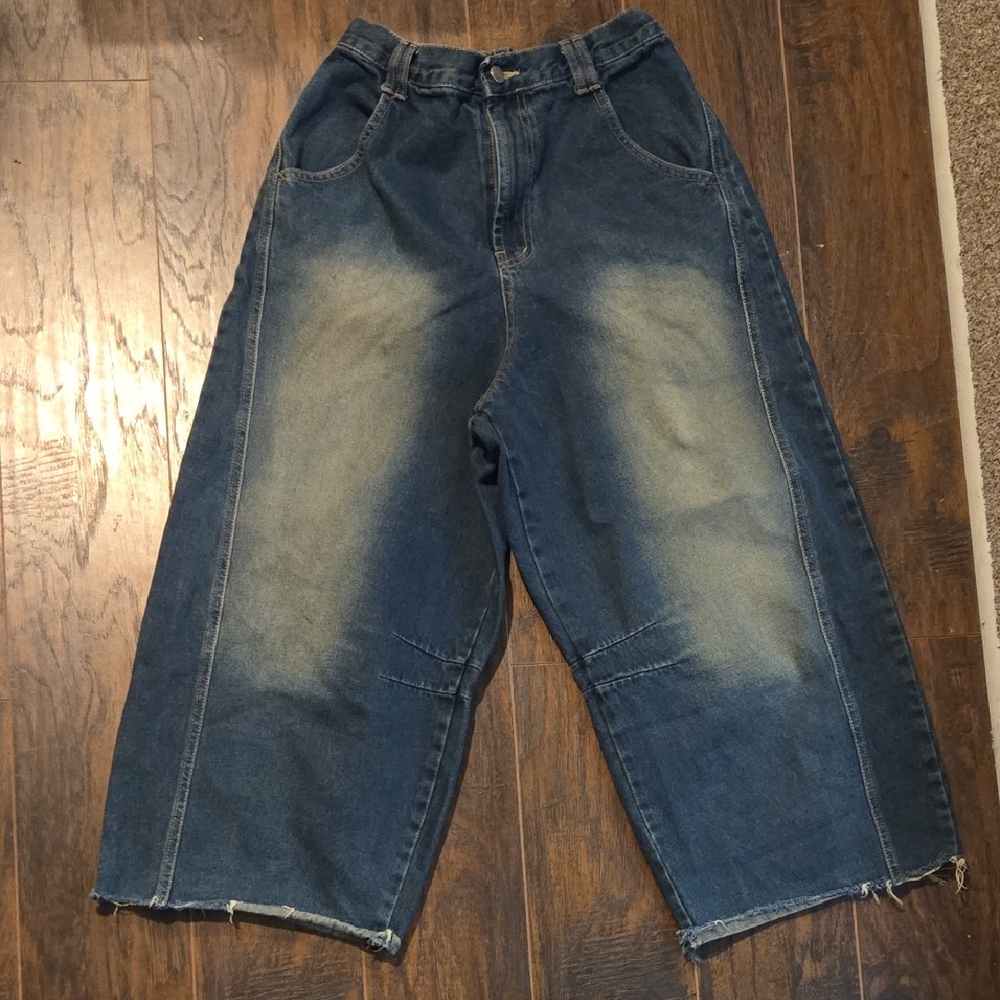 Glamour Blue Denim Trousers